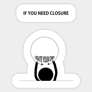 CLOSURE V3 Sticker